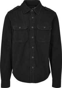 Pánská košile Brandit Vintage Shirt black - XXL