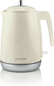 Gorenje Wasserkocher K15RL 1,7L 360° Umdrehung 2.200 W creme weiß