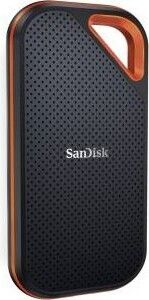 SanDisk Extreme PRO Portable - 2000 GB - USB Type-C - 3.2 Gen 2 (3.1 Gen 2) - 2000 MB/s - ochrana heslom - čierna
