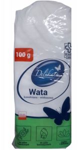 Delko, Baumwoll-Viskose-Watte, 100 g