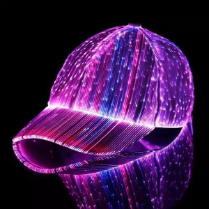 Leuchtender Partyhut, energiesparend, USB-Aufladung, bunt, kreativ, super cool, Uni, leuchtend, 4 Arten Blinklicht, wasserdichter LED-Hut für Party