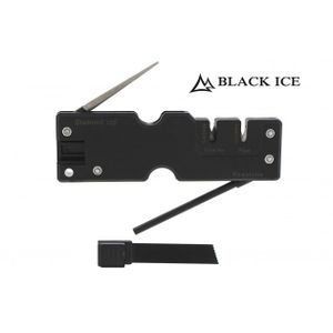 Buchner Black Ice 4 in 1 Multifunktions Tool mit Feuerstarter Schwarz