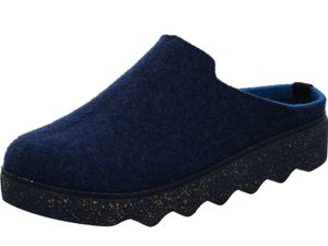 Rohde Damen Pantoffeln Hausschuhe Softfilz Foggia 6120, Größe:40 EU, Farbe:Blau