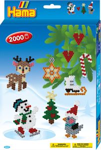 Hama Bügelperlen midi "Weihnachten" Geschenkpackung 5,0 mm 2.000 Bügelperlen