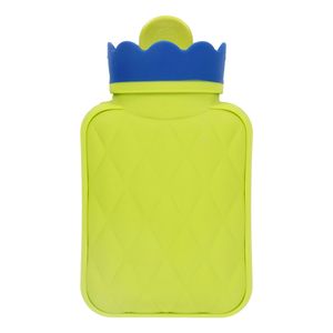 Fashy Wärmflasche mit Silikon 0,35 L Farbe: grün-blau