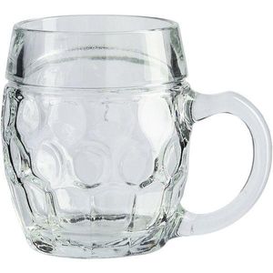 pohár, poháre - džbán na pivo so znakom 0,5 l - Stulzle-oberglas, 6x