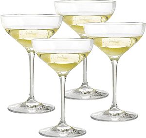 Spiegelau 4 teiliges Cocktailschalen Set Cocktailglas/Champagnerschla/ Coupette Glas Kristallglas 250ml Special Glasses 4710050