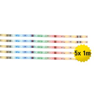 Näve LED-Stripe Stripelight - Kunststoff - RGB+weiß; 5122161