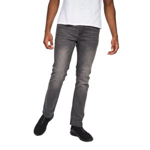 Crosshatch - "Svelte" Jeans für Herren BG355 (32R) (verwaschenes Grau)
