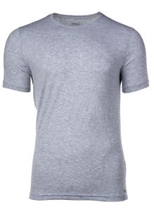 FILA Herren Unterhemd - Rundhals, Single Jersey, einfarbig Grau M