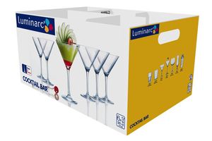 Cocktail-Bar - Martini-Gläser - 30cl - (6er-Set)