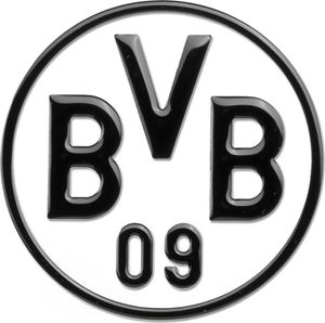 AUTO AUFKLEBER STICKER  BORUSSIA DORTMUND BVB schwarz NEU