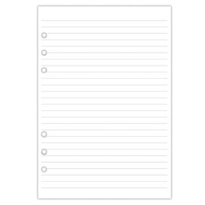 Nachfüllpapier,für den nachfüllbaren A5 Journal Notebook Planner