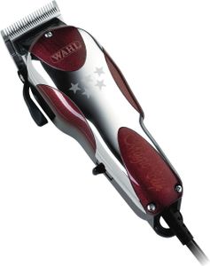 Wahl 82161 Magic CLIP / 8451 Haarschneider mit Kabel, Netzbetrieb, 6 Kammaufsätze