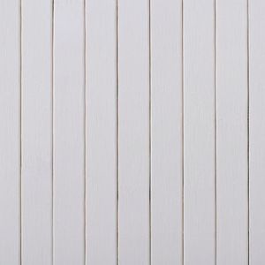 Hommie®  Raumteiler Bambus Weiß 250×165 cm