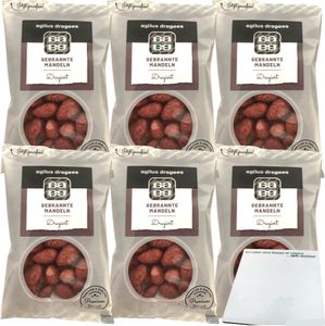Agilus Gebrannte Mandeln 6er Pack (6x170g Packung) + usy Block