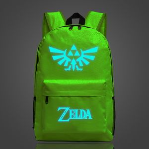 The Legend of Zelda Leuchtendes Schultasche Student Rucksack Outdoor Reisetasche Laptop Tasche Farbe07