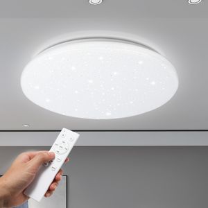 Jopassy 24W LED stropné svetlo s efektom hviezdnej oblohy a možnosťou stmievania pre kuchynské panely s diaľkovým ovládaním