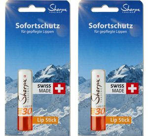Sherpa Tensing 2x Lippenpflegestift SPF 50 4.8 g