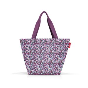 reisenthel shopper M, Einkaufstasche, Tragetasche, Schultertasche, Tasche, Polyestergewebe, Viola Mauve, 15 L, ZS3080