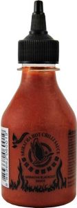 [ 200ml ] FLYING GOOSE Sriracha Hot Chilli BLACKOUT Sauce / EXTREMELY HOT Chilisauce