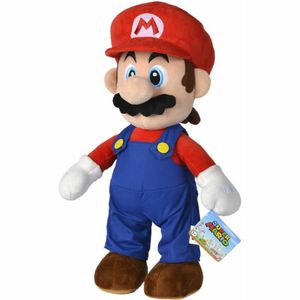 Simba 109231013 - Super Mario Plüschfigur, 50cm, Nintendo, Plüschspielzeug, ab den ersten Lebensmonaten