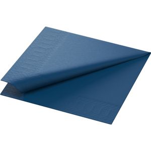 Duni Servietten dunkelblau 33x33cm 250 Stück