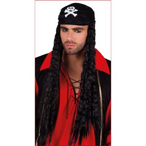 Piraten Perücke & Kopftuch
