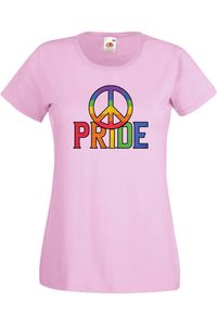 Pride koszulka damska LGBTQ Pride Gift, Lady  S / Różowy