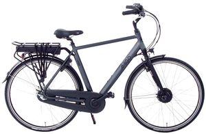 Amigo E-Vibe S1 - Elektrofahrrad für Herren - E-bike 28 Zoll - Herrenfahrrad mit Shimano 3-Gang - Geeignet ab 180-185 cm - Grau