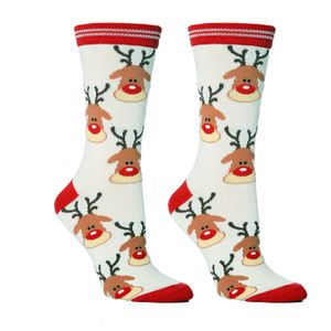 1 Paar Uni Weihnachtssocken Christmas Socks Weihnachtsmotiv Gemütliches Weihnachtsgeschenk Personalisierte Baumwollsocken Mittlere Strümpfe