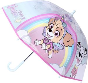Cerda Group Helfer Auf Vier Pfoten Blasenhimmel Regenschirm 45 Cm Durchsichtig  Durchsichtig One Size