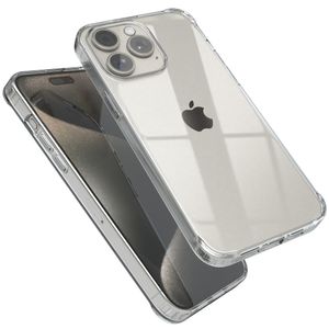 EAZY CASE - Crystal TPU Hülle kompatibel mit iPhone 15 Pro Max - Schutzhülle durchsichtig dünne Handyhülle für iPhone 15 Pro Max Hülle Silikon stoßfester Fallschutz Case Cover in Klar Transparent