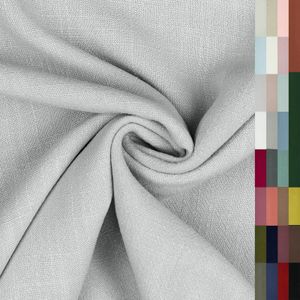 Viskose Leinen Stoff 29 Farben ab 0,5m x 1,37m Kleiderstoff Kostümstoff Sommer