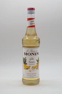 Monin Sirup Gelbe Banane 700ml - Cocktails Milchshakes Kaffeesirup (1er Pack)