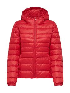 ONLY Damen Steppjacke ONLTAHOE Herbst Übergangsjacke mit Kapuze | S