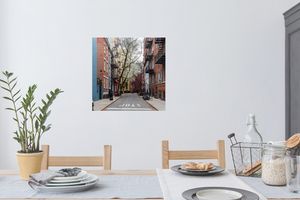 Wandtattoo Wandsticker Wandaufkleber New York - Amerika - NYC 50x50 cm Selbstklebend und Repositionierbar
