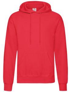 Fruit of the Loom Classic Hooded Sweat, Farbe:rot, Größe:XL