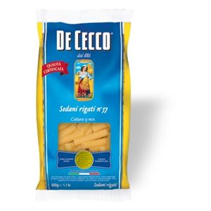 Nudeln Pasta Sedani rigati  n° 57 5 x 500 gr. - De Cecco