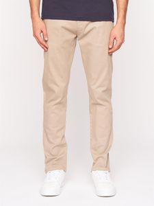 Crosshatch - "Roysden" Chino nohavice pre mužov BG603 (38L) (béžová)
