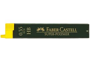 FABER-CASTELL Ołówki mechaniczne Super Polymer 9063 S HB 12 sztuk 0,35 mm