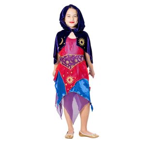 Bristol Novelty - Kostýmové šaty "Čarodejnica" - detské BN5823 (104) (Viacfarebné)