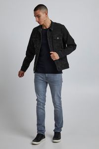 BLEND Denim Jeans Jacke Basic Biker Blouson Vintage Design Übergangsjacke Größe: M BLEND Denim Jeans Jacke Basic Biker Blouson Vintage Design Übergangsjacke Größe: M