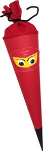 Schultüte Bastelset Ninja rot von Prell