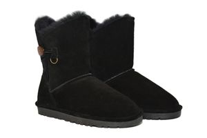 ENGEL Lammfell Winterstiefel Stiefel Boots Typ Lara, Farbe schwarz, Größe 39