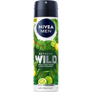 Men Wild Citrus Fruit & Mint Antiperspirant 150ml