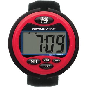 Optimum Time - "Ultimate" stopky pre mužov/dámy unisex TL2715 (jedna veľkosť) (červené)