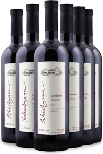 Schuchmann wines Pirosmani 2022, Georgischer Rotwein halbtrocken (6 x 0,75L)