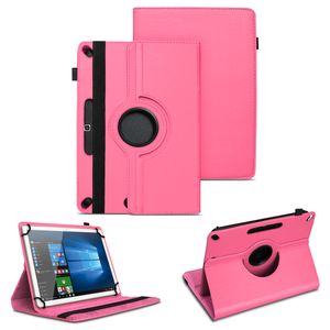 Tablet Schutzhülle für Jay-Tech TP20M Tasche Hülle 10,1 Schutz Cover 360 Drehbar, Farben:Pink