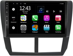 9 Zoll  Android 11 Autoradio GPS Navi Für Subaru Forester / impreza 2007-2013 Bluetooth FM